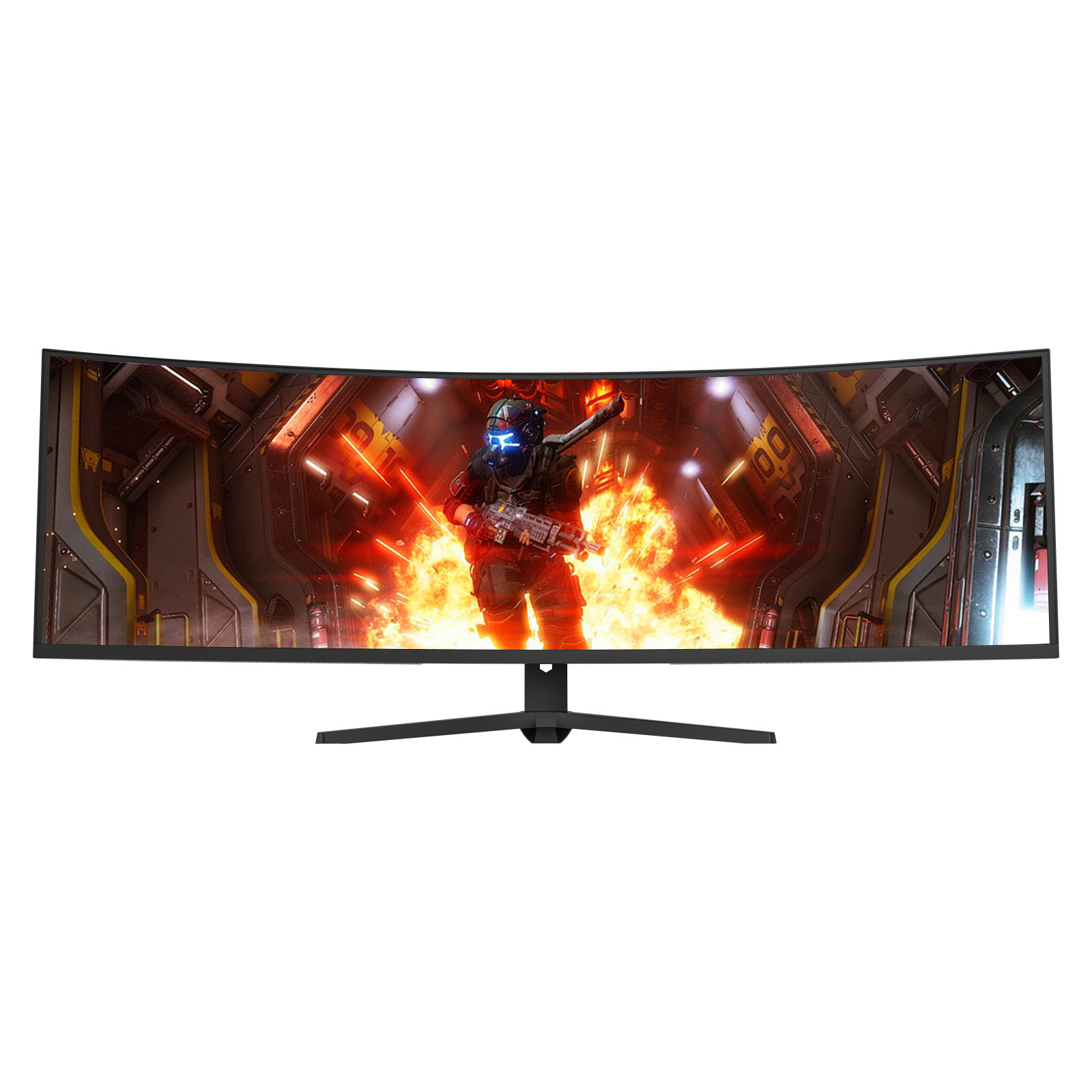 Pc Gaming Ultrawide Monitor - R3800 Curved 49-Inch Gaming Monitor with