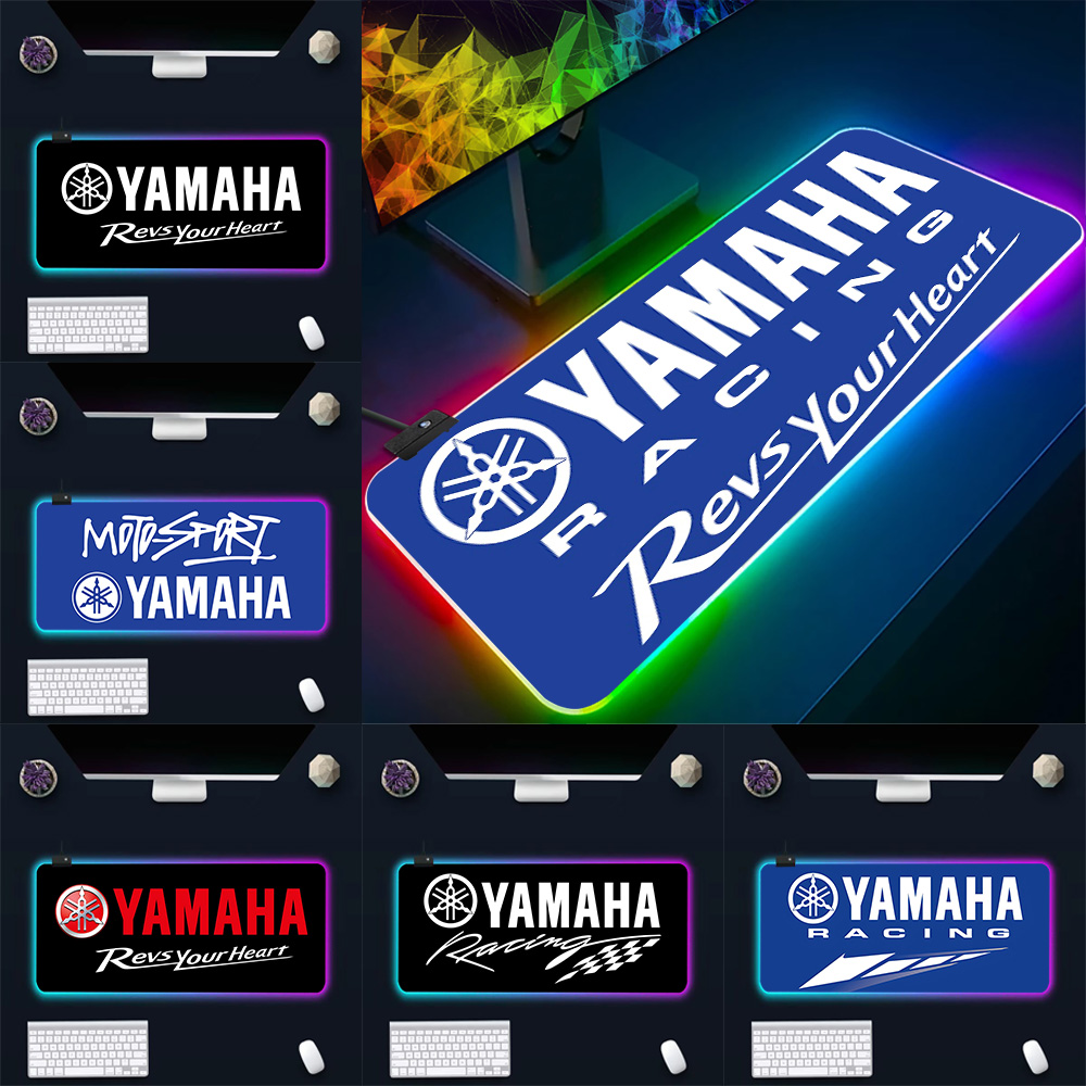 Rgb Mousepad - Hot motorcycle racing logo RGB Pc