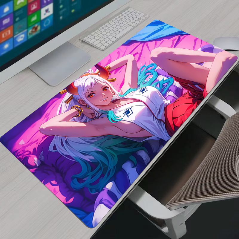 Pc Gaming Lounge - One Piece Yamato Mouse Pad Notbook