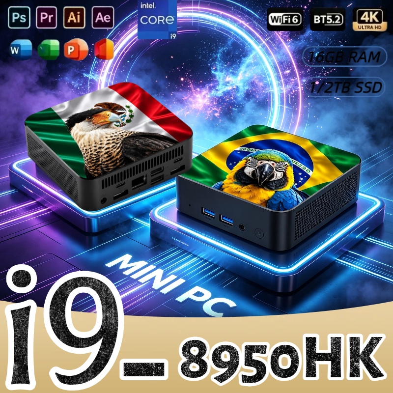 Pc Gaming Intel Core I9 - Mini PC Core i9-8950HK 16GB RAM