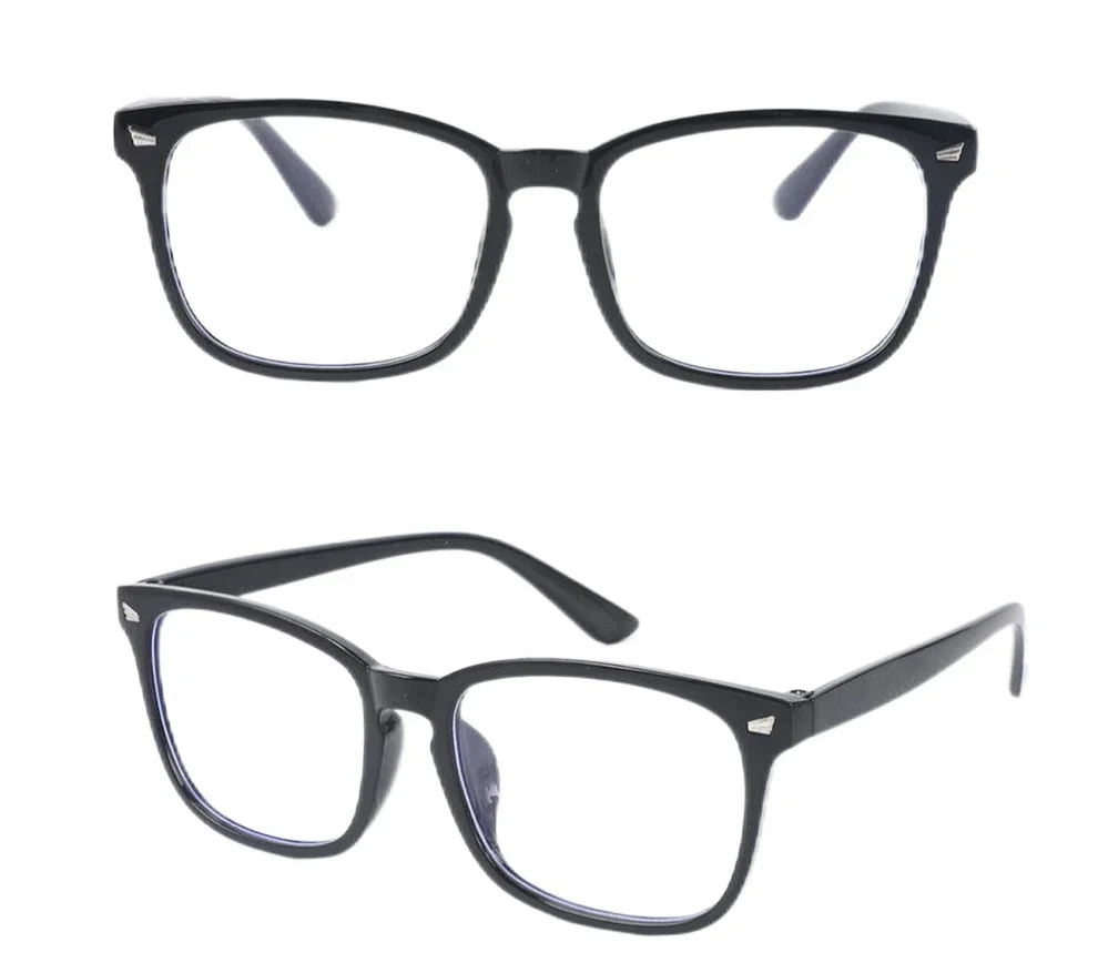 Gaming Glasses Blue Light - Blue Light Blocking Glasses, Computer Reading/Gaming/TV/Phones