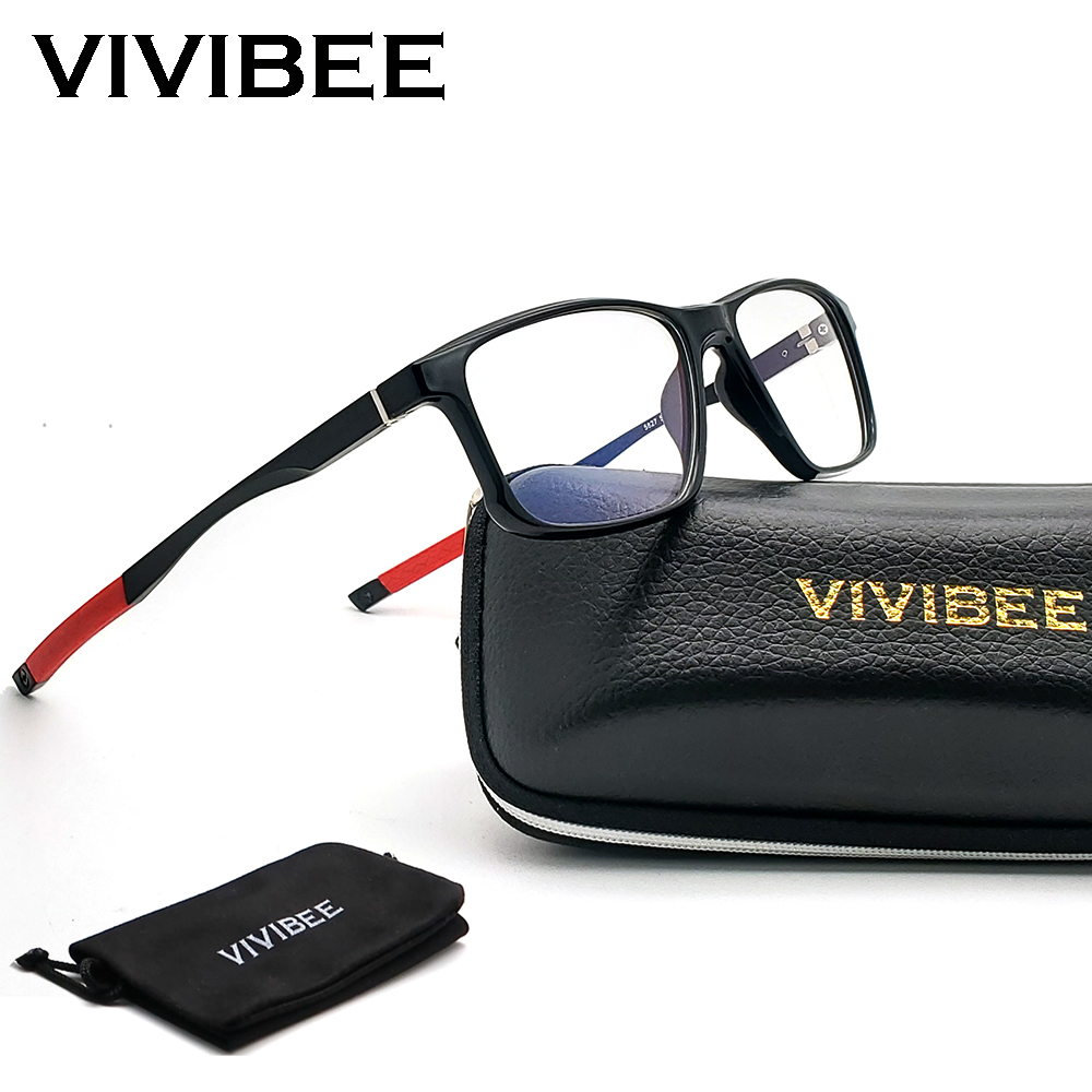 Gaming Glasses Blue Light - VIVIBEE Sports Men Blue Light Blocking