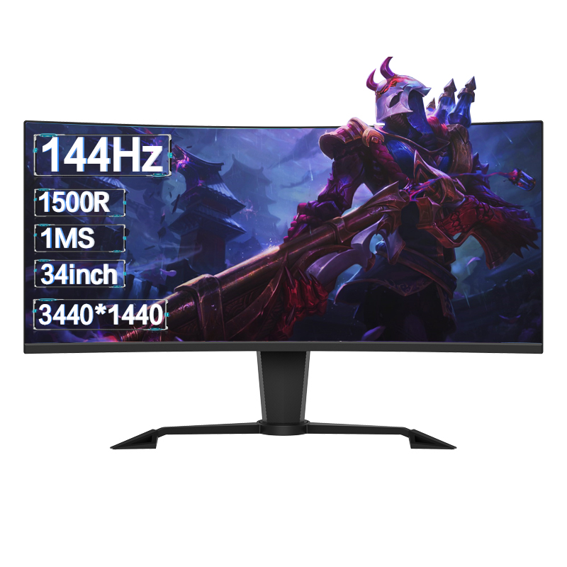 Pc Gaming Ultrawide Monitor - High End 144Hz Gaming Monitor Curved