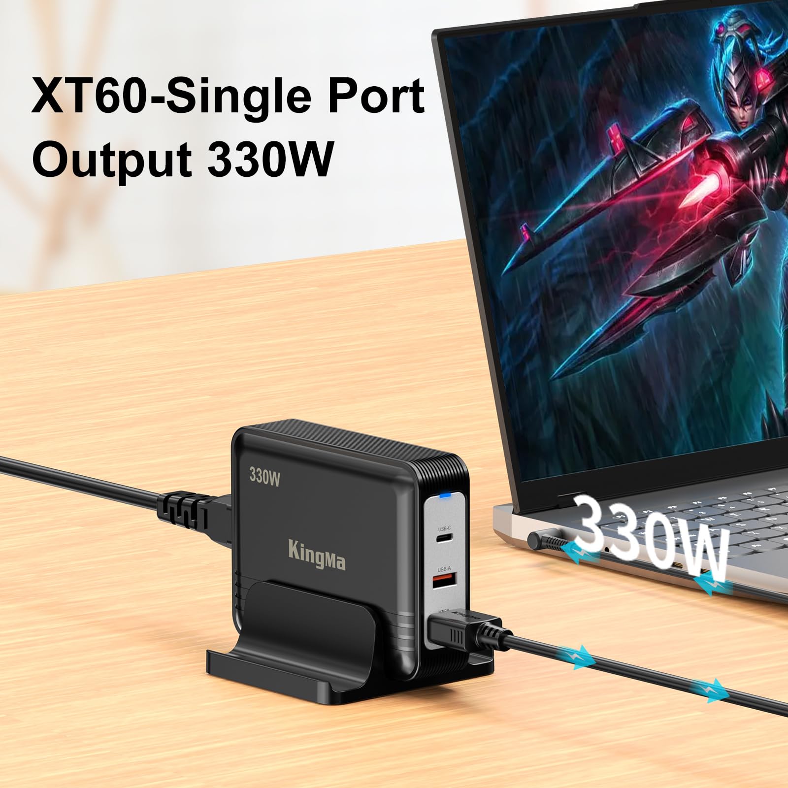 Pc Gaming Asus Rog - 330W 20V 16.5A GaN Laptop Charger