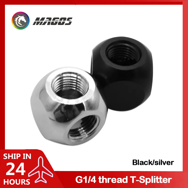 Pc Gaming Liquid Cooling - T-Splitter Ball Shape Tee 3 Ways