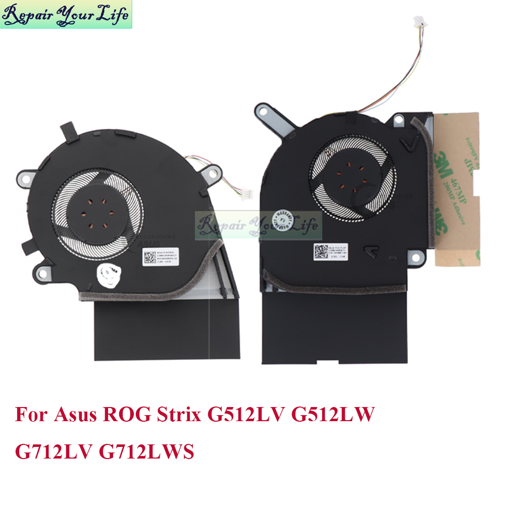 Pc Gaming Asus Rog - Laptop CPU GPU Fan Cooler For