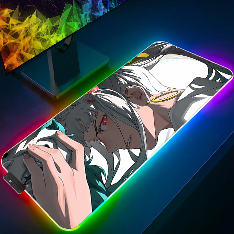 RGB LED Mouse Pad Office Desk  - Rgb Mousepad recension och pris