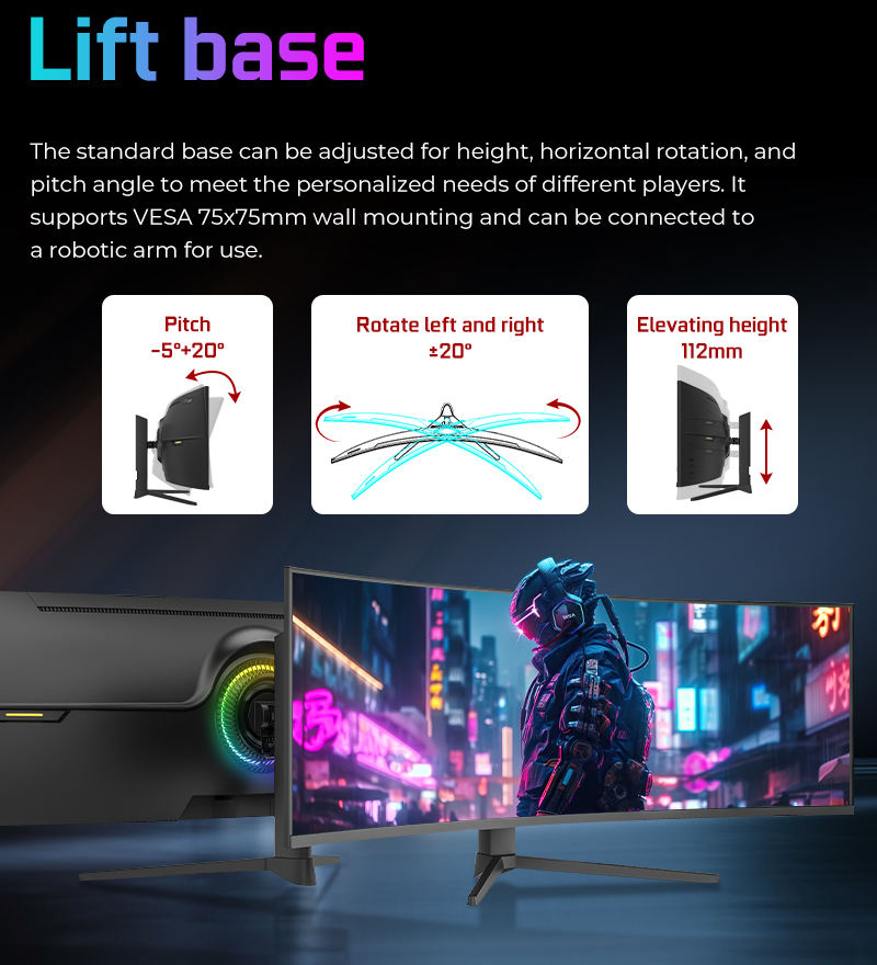 R3800 Curved 49-Inch Gaming Mo - Pc Gaming Ultrawide Monitor recension och pris