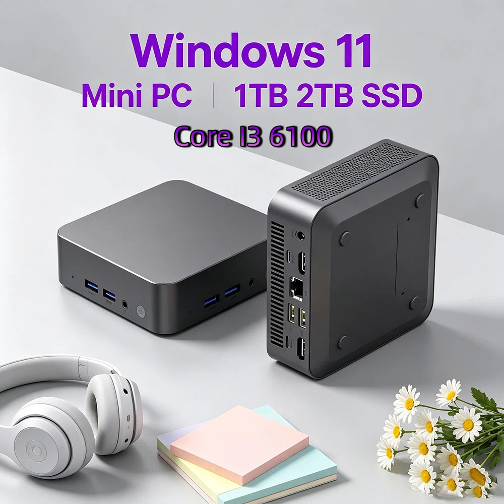 Core I3 6100 MINI PC Windows 1 - Pc Gaming All In One recension och pris
