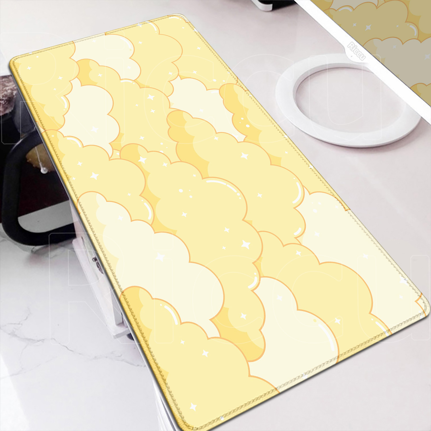 Yellow Cloud Mouse Pad Gamer M - Pc Gaming Yellow recension och pris