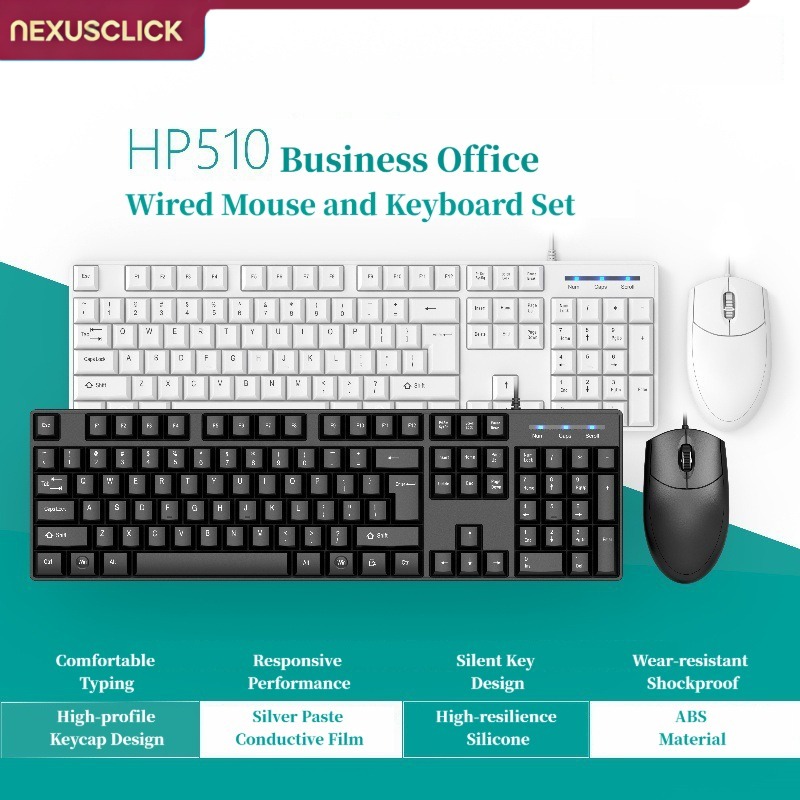 NexusClick Wired Desktop Keybo - Pc Gaming All In One recension och pris