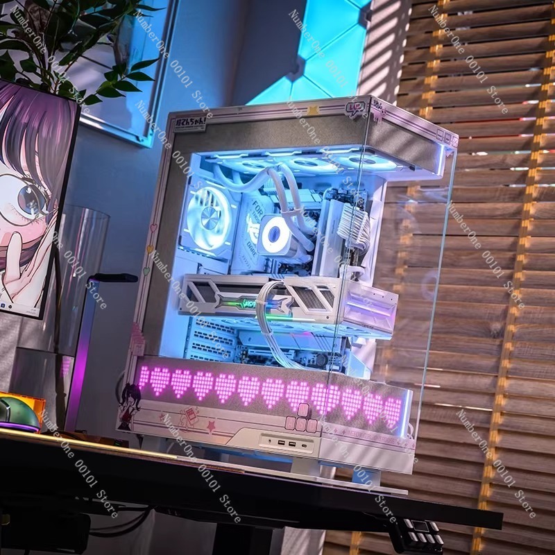 Panoramic View Pixel Style Des - Pc Gaming Aquarium recension och pris