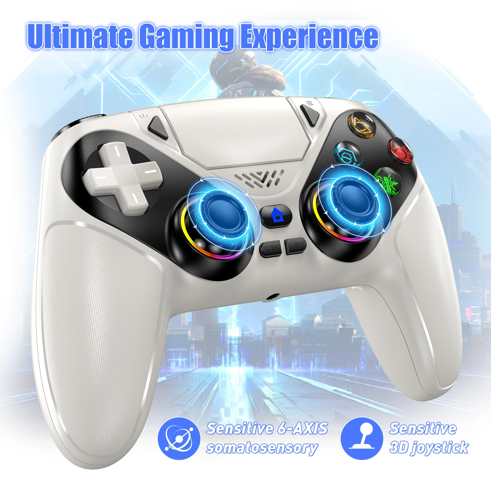 Wireless Controller Gamepad Fo - Pc Gaming Emulator recension och pris
