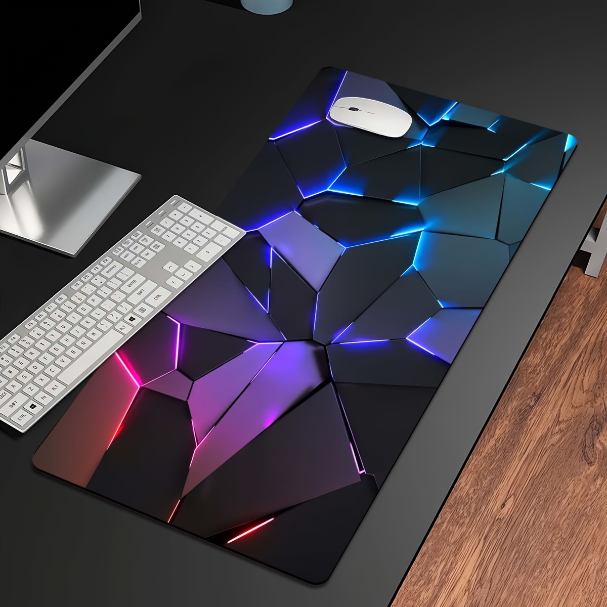 Line Geometry RGB Mouse pad la - Rgb Mousepad recension och pris
