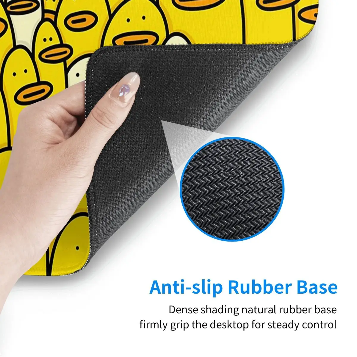 Large Mouse Pad Cartoon Yellow - Pc Gaming Yellow recension och pris