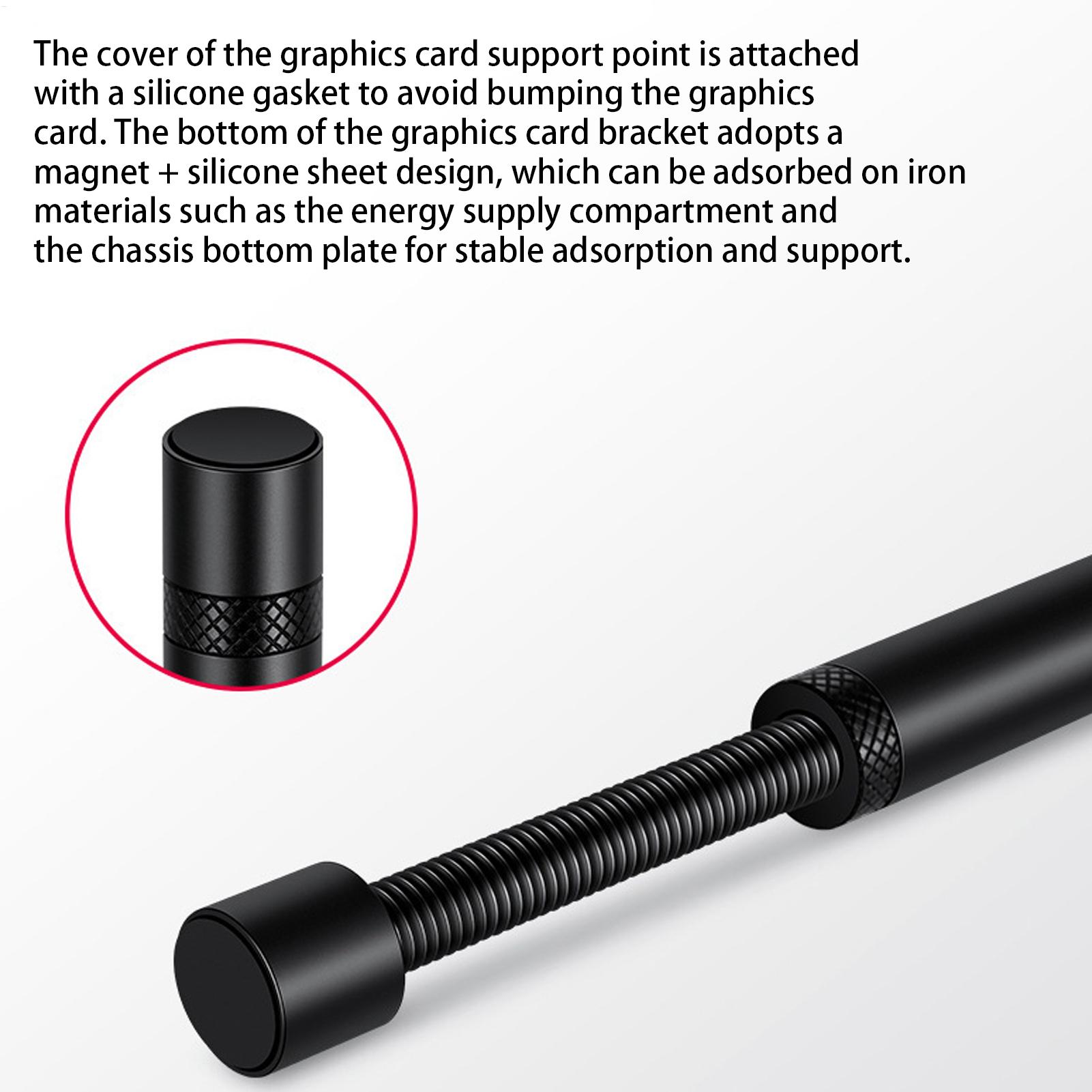 GPU Support Bracket with Magne - Pc Gaming Cafe recension och pris