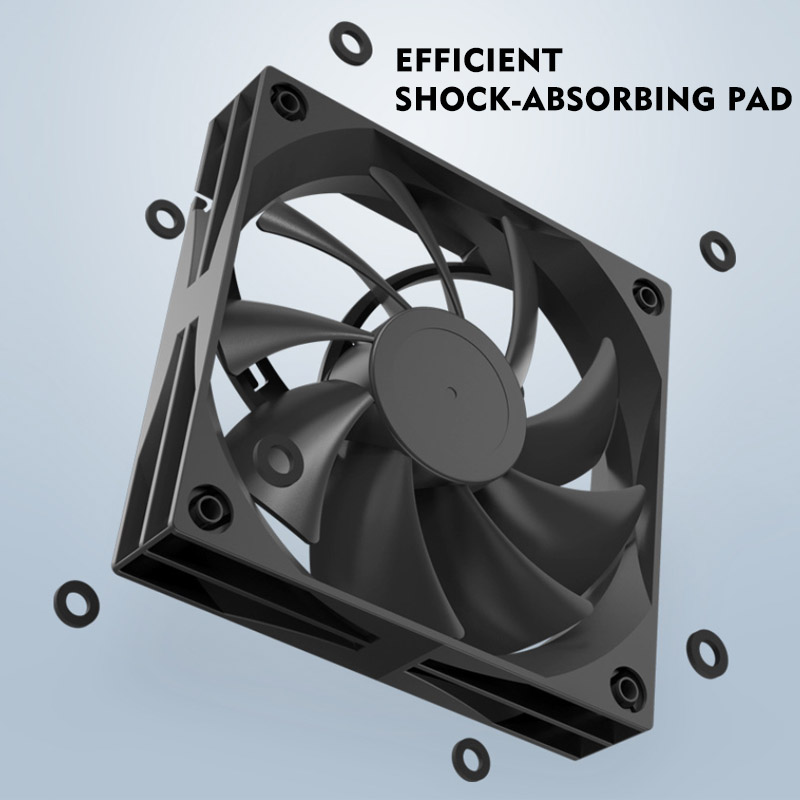 JUMPEAK JP120 120mm Fan 2000RP - Pc Gaming Liquid Cooling recension och pris