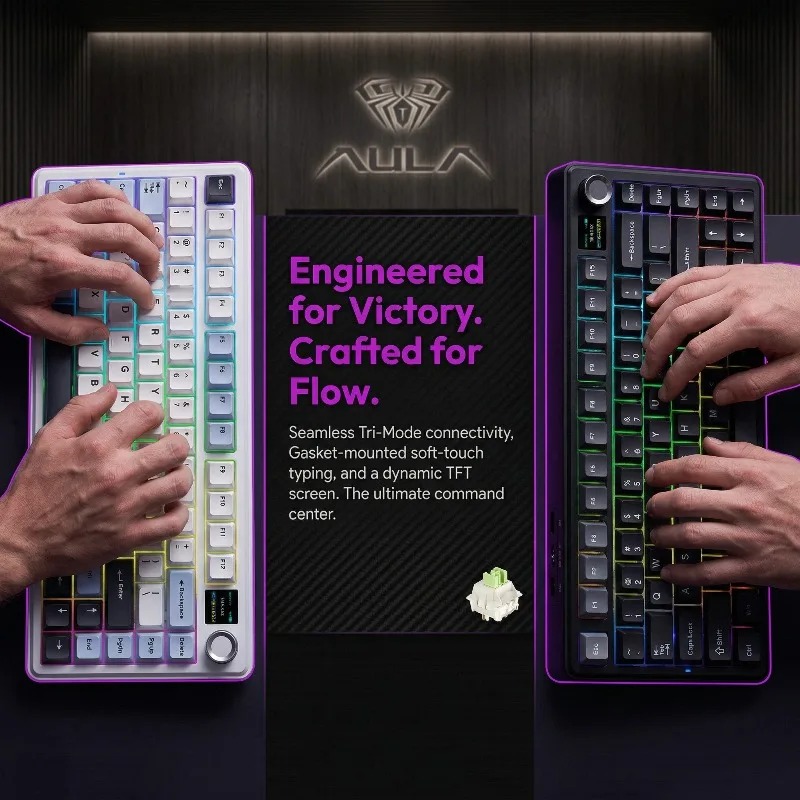 AULA F75 Max Mechanical Keyboa - Pc Gaming Keyboard recension och pris