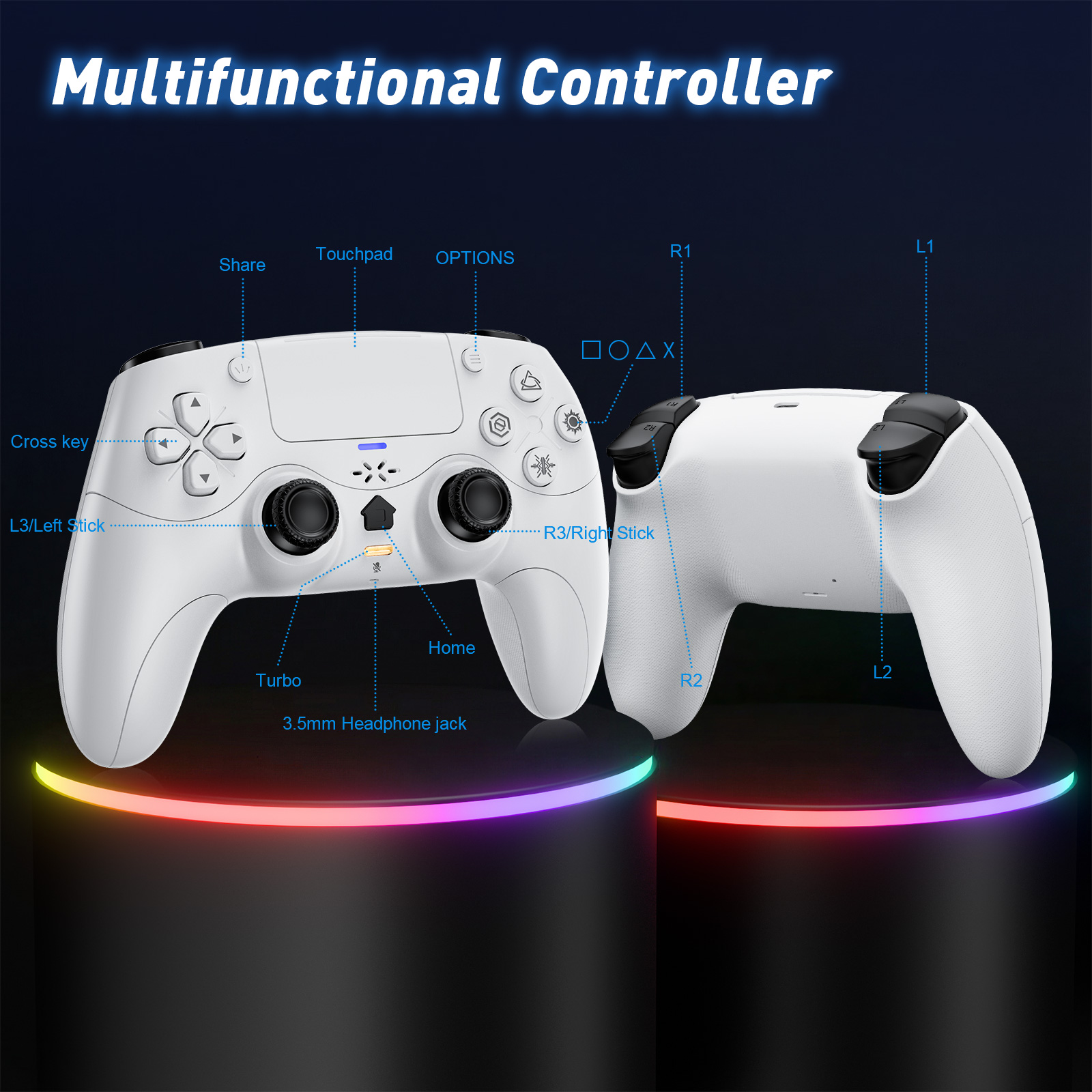 Wireless Gamepad For Playstati - Pc Gaming Emulator recension och pris