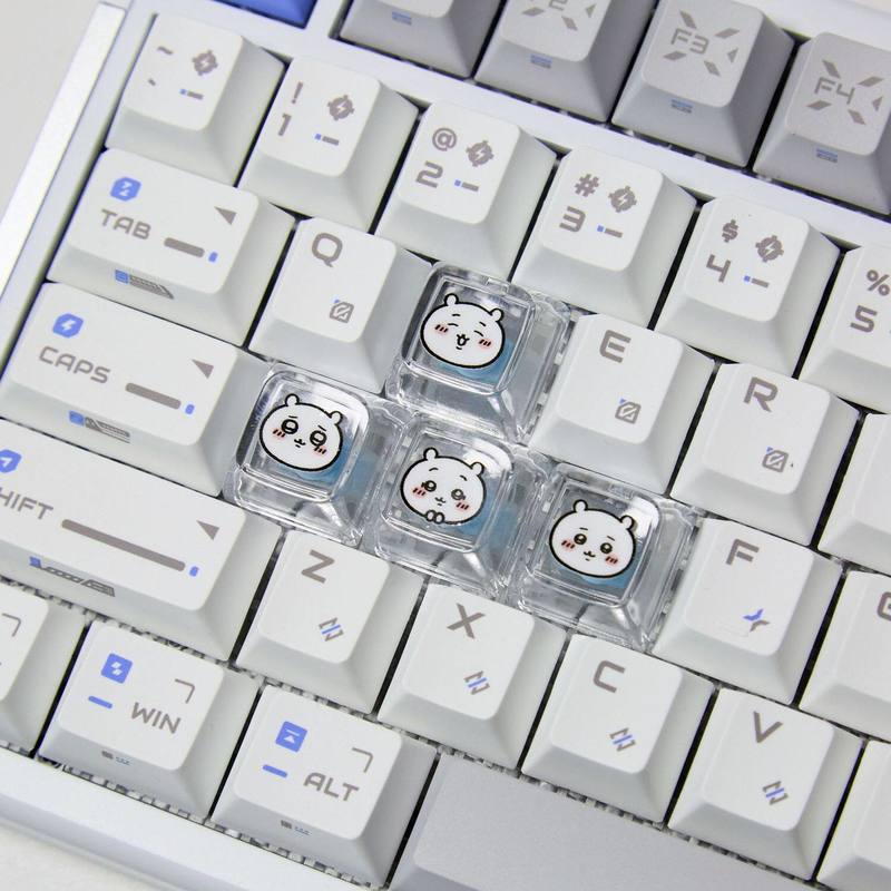 Chiikawa 4 Pcs Handmade Transp - Pc Gaming Lounge recension och pris
