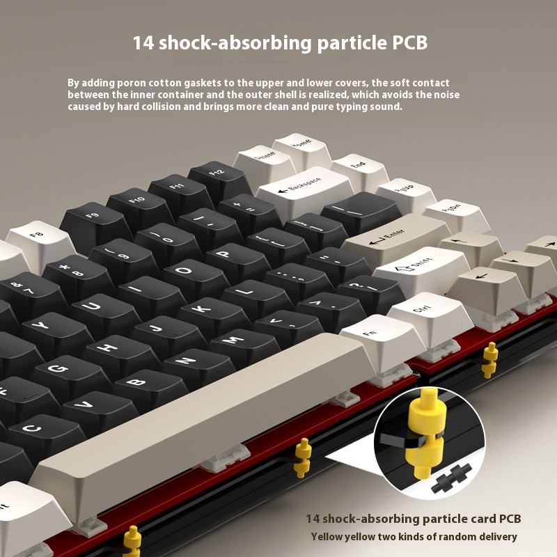 Wireless Bluetooth RAINY75 Cus - Pc Gaming Keyboard recension och pris
