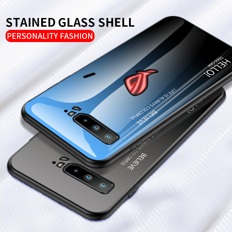 Gradient Tempered Glass Case f - Pc Gaming Asus Rog recension och pris
