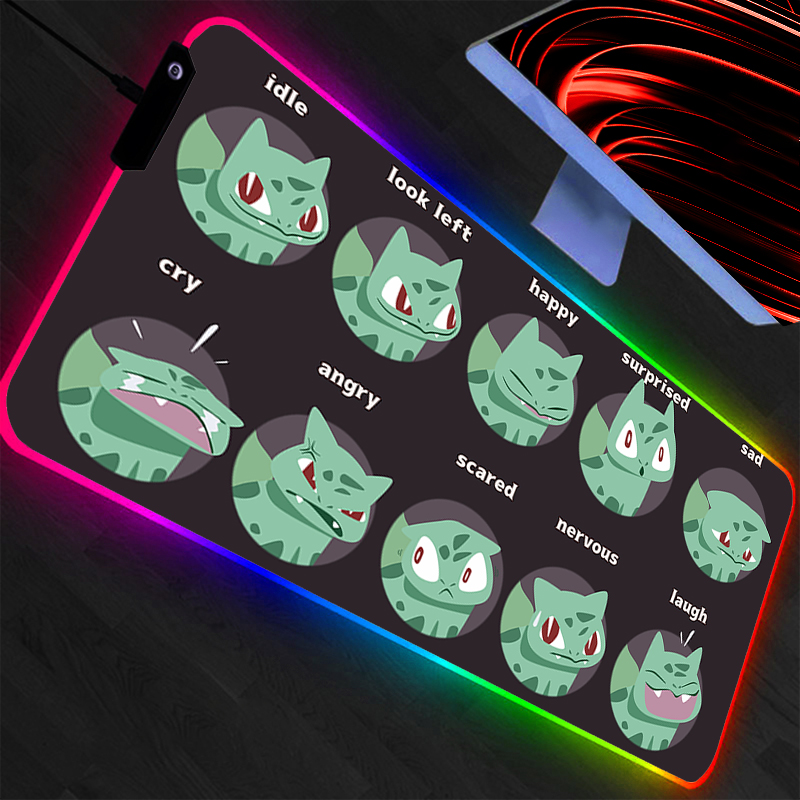 Pokemon Pikachu LED Mouse Pad  - Rgb Mousepad recension och pris