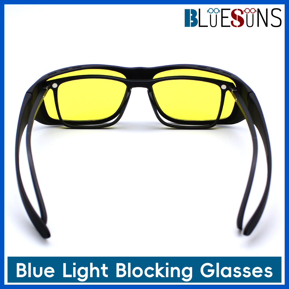 Oversized Anti Blue Light Glas - Gaming Glasses Blue Light recension och pris
