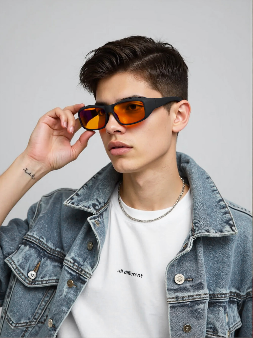 Oversized Anti Blue Light Glas - Gaming Glasses Blue Light recension och pris