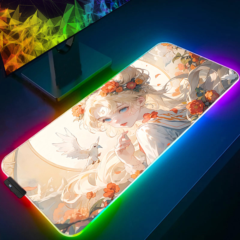 RGB Large Mouse Pad Gamer Keyb - Rgb Mousepad recension och pris