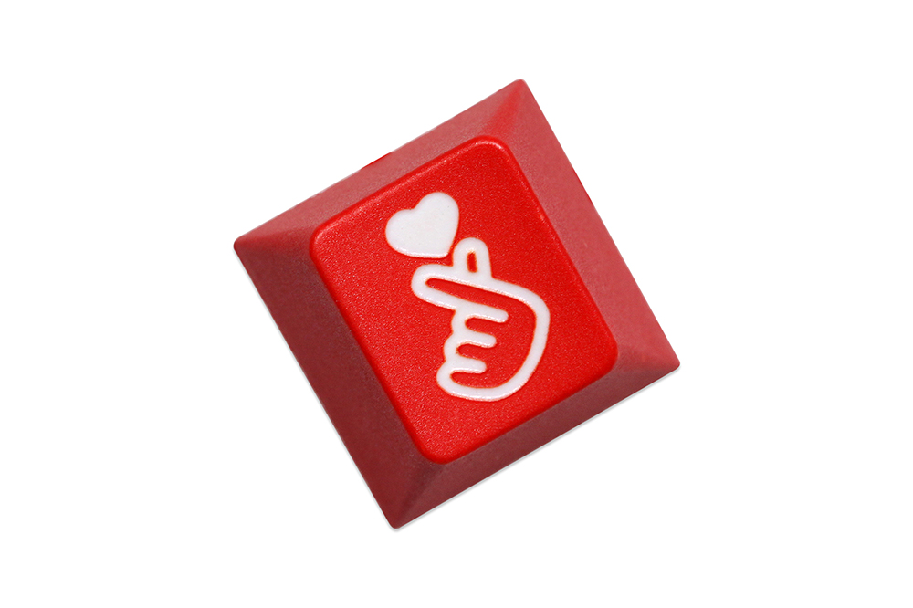 Novelty PC Finger Heart Love C - Pc Gaming Yellow recension och pris