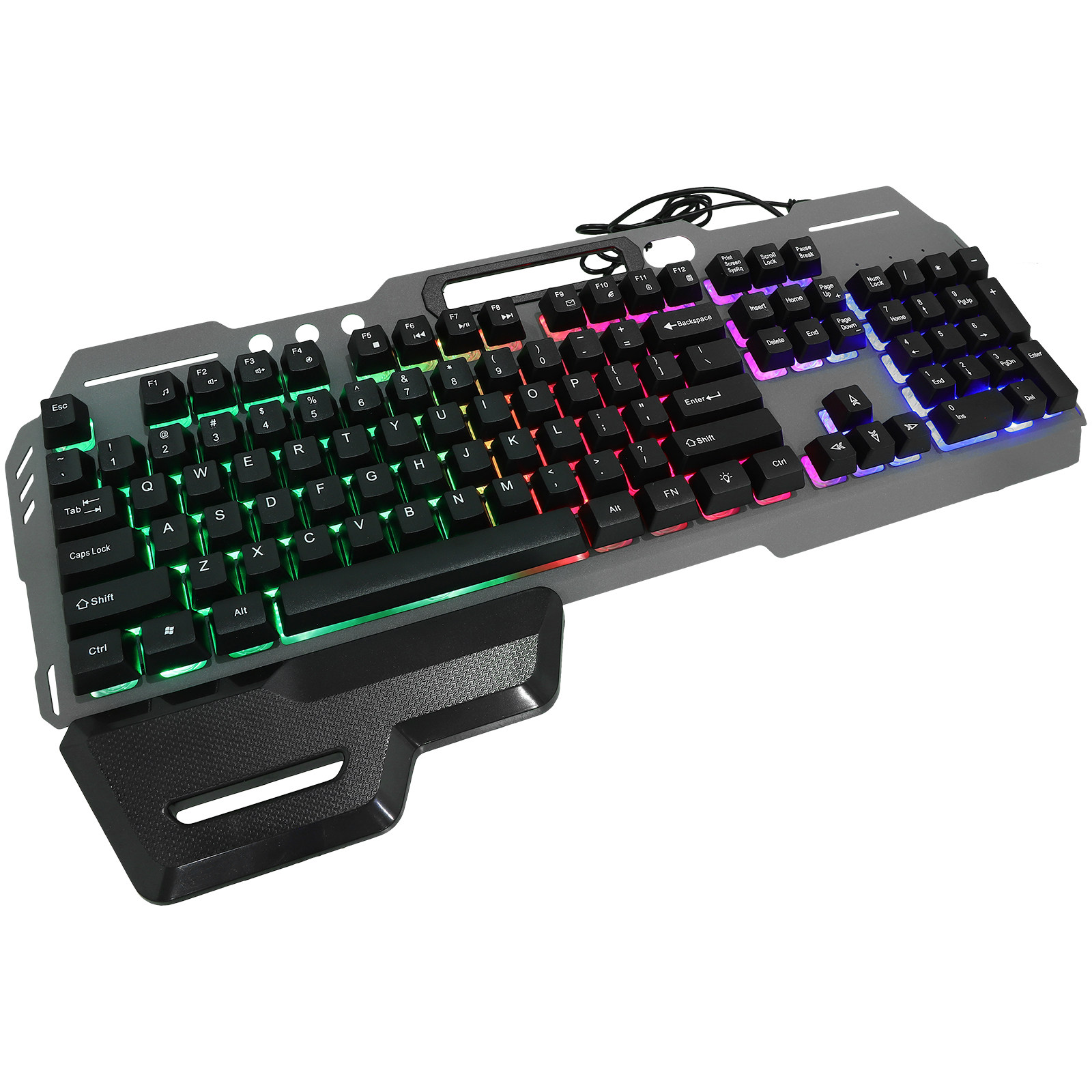 Ergonomic USB Gaming Keyboard  - Pc Gaming Cafe recension och pris