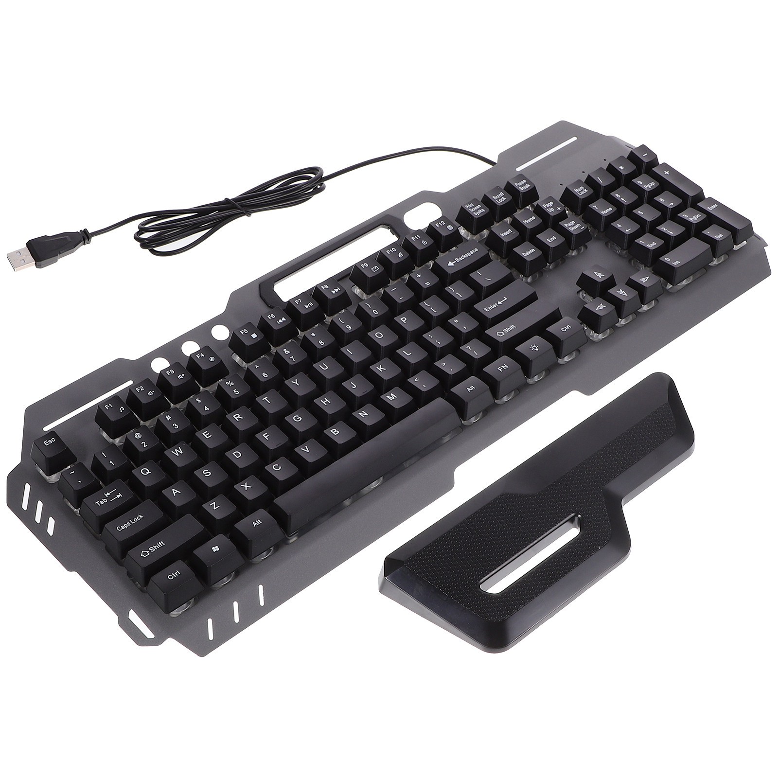 Ergonomic USB Gaming Keyboard  - Pc Gaming Cafe recension och pris