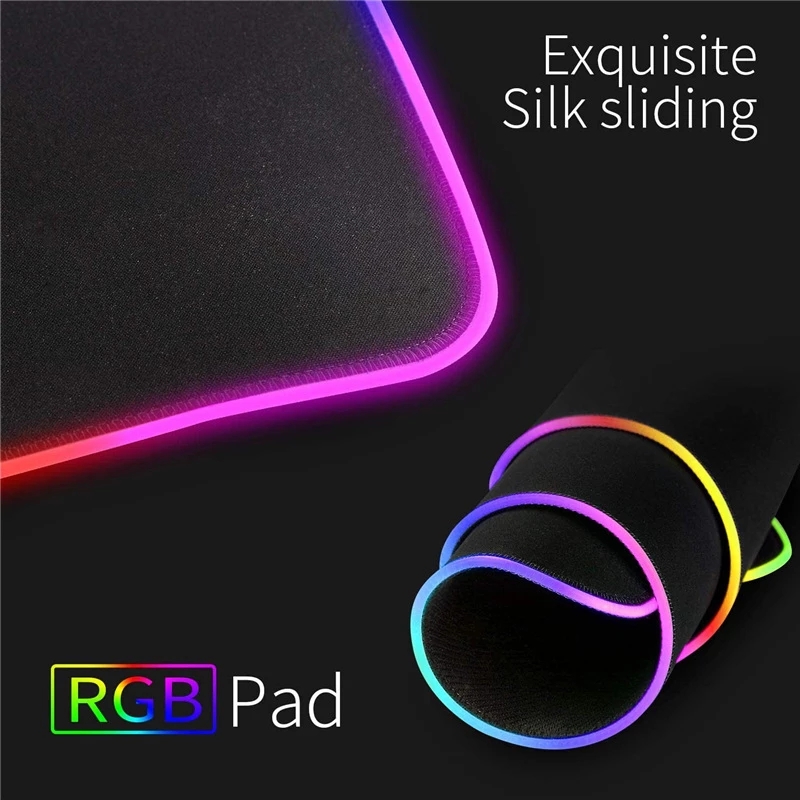 RGB Gaming Mouse Pad LED Light - Rgb Mousepad recension och pris