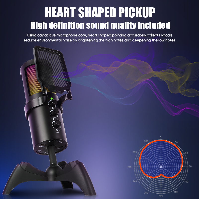 FUHAM MV9 RGB Gaming USB Conde - Pc Gaming Online recension och pris