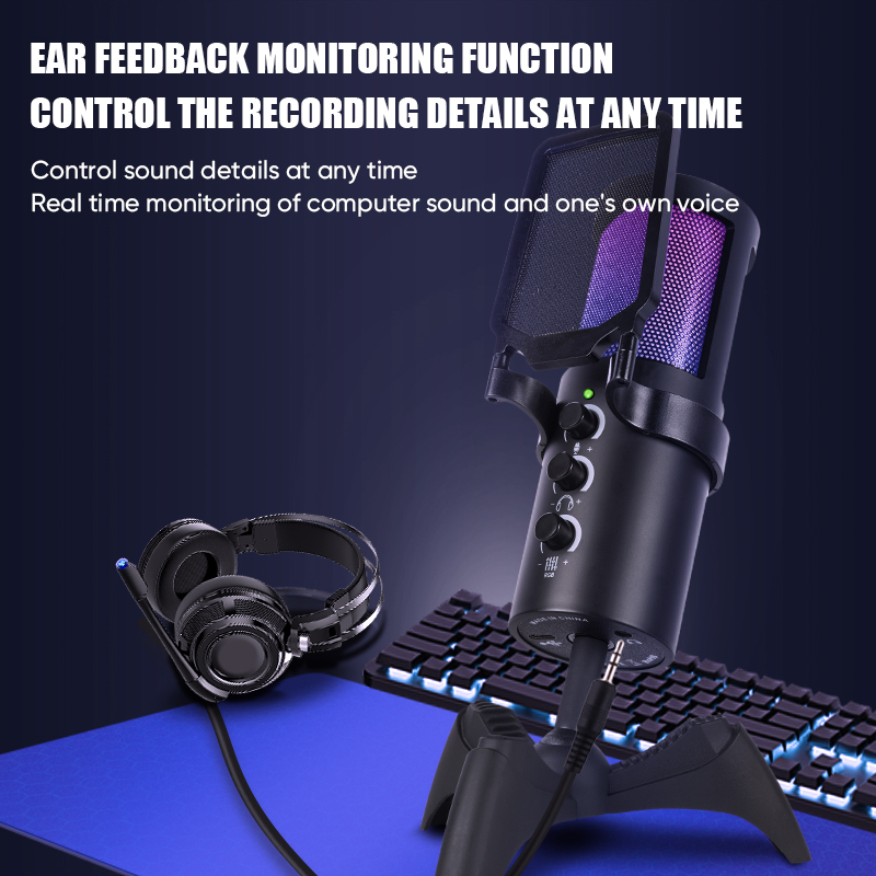 FUHAM MV9 RGB Gaming USB Conde - Pc Gaming Online recension och pris