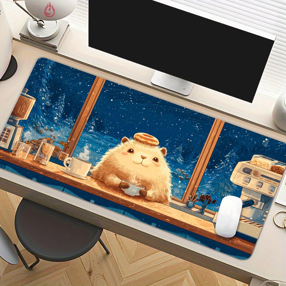 Winter Cafe and Capybara Mouse - Pc Gaming Cafe recension och pris