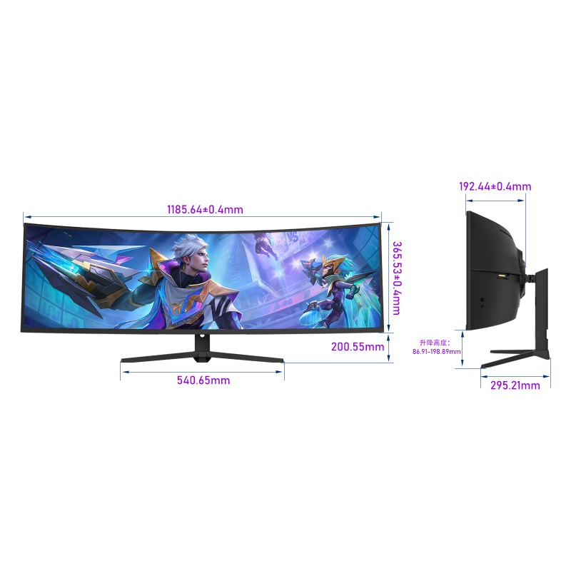 5120*1440 5K Ultra Wide Curved - Pc Gaming Ultrawide Monitor recension och pris