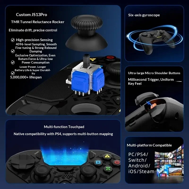 AceGamer D4 Wireless Steam Con - Pc Gaming Xbox recension och pris