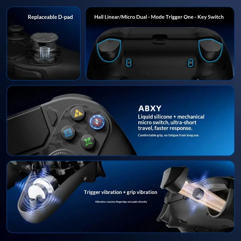 AceGamer D4 Wireless Steam Con - Pc Gaming Xbox recension och pris