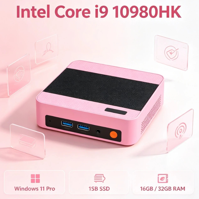 Mini PC Intel Core I9-10980HK  - Pc Gaming All In One recension och pris