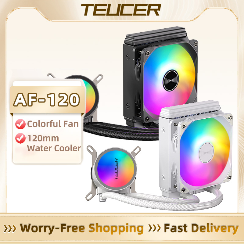 TEUCER AF-120 Water Cooler 12c - Pc Gaming Liquid Cooling recension och pris