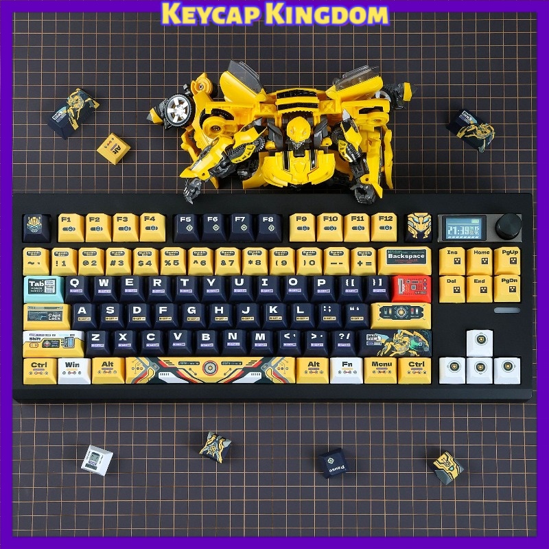 Yellow Bee Robot Theme Custom  - Pc Gaming Yellow recension och pris