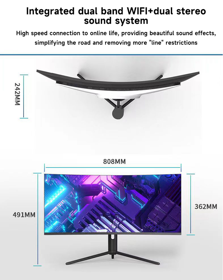 34 Inch 4K Curved Screen Deskt - Pc Gaming All In One recension och pris